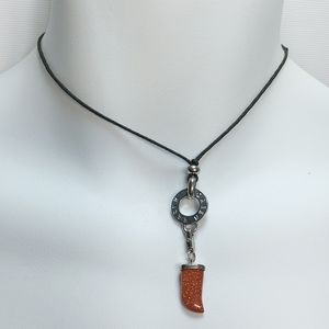 Green Earth Charmology Rope Charm Pendant Necklace